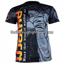 Born to be Muay Thai Black T-Shirt "Direct Punch" | T-shirts