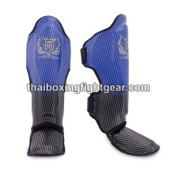 Top king MuayThai Shin Guard TKSGSS-01 Blue