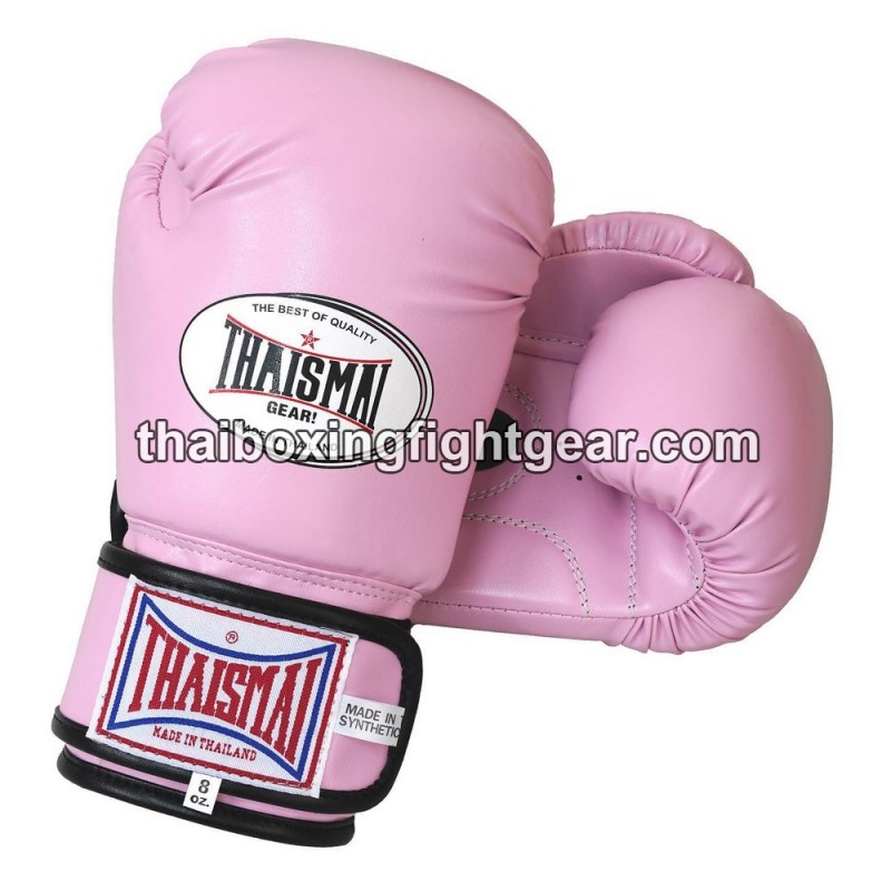 Muay Thai Boxing  Kids Gloves Thaismai BG124 Synthetic Light Pink