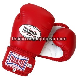 Muay Thai Boxing  Kids Gloves Thaismai BG124 Synthetic Red White