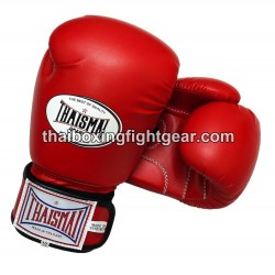 Muay Thai Boxing  Kids Gloves Thaismai BG124 Synthetic Red