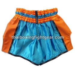 yokkao-c2-carbon fit-boxing-short blue-orange | Shorts