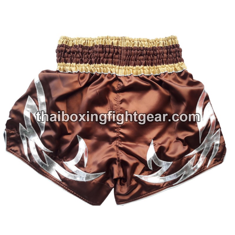 Twins Muay Thai Boxing Shorts brown, affordable and direct from Thailand