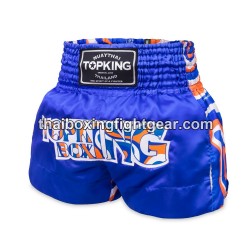 Top King Muay Thai Boxing Shorts TKTBS-252 Blue