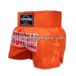 Top King Muay Thai Boxing Shorts TKTBS-258 Orange