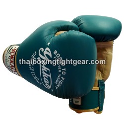 Yokkao Muay Thai Boxing Gloves FYGL-25-3 "VINTAGE" Blue | Muay Thai Gloves