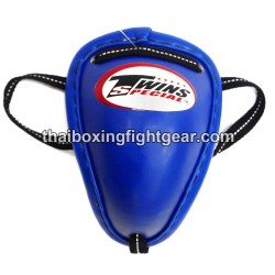 Twins Boxing Groin Protection GPS1 steel / leather | Groin Protectors