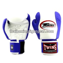 Twins Muay Thai Boxing Gloves BGVL7 Blue White