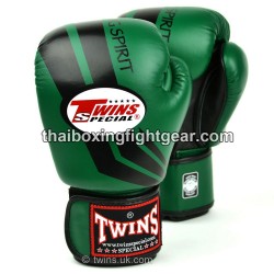 Twins Muay Thai Boxing Gloves Fancy Green Black FBGVL3-43 | Gloves