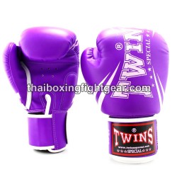 Twins Special Fancy FBGVS3-TW6 Boxing Gloves "Beginner Edition" Purple