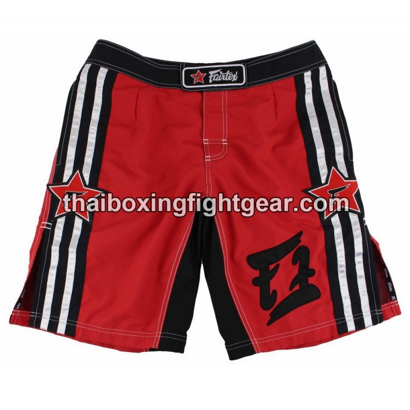 Fairtex MMA Boxing Shorts AB8 Red, affordable and direct from Thailand