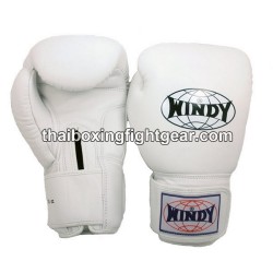 Windy Thaiboxing Gloves BGVH White | Gloves