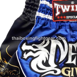 Twins Muay Thai Boxing Shorts Dragon Blue | Shorts