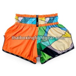 Yokkao Carbon Fit Muay Thai Gear Boxing Shorts Good Vibes | Yokkao