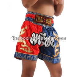 Thai Boxing  Muay Thai Kids Shorts Red Blue | Kids