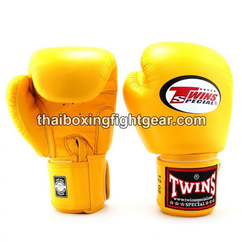 Muay Thai Boxing Gloves for Kids Twins BGVS3 Synthetic Yellow | Ladies/Kids