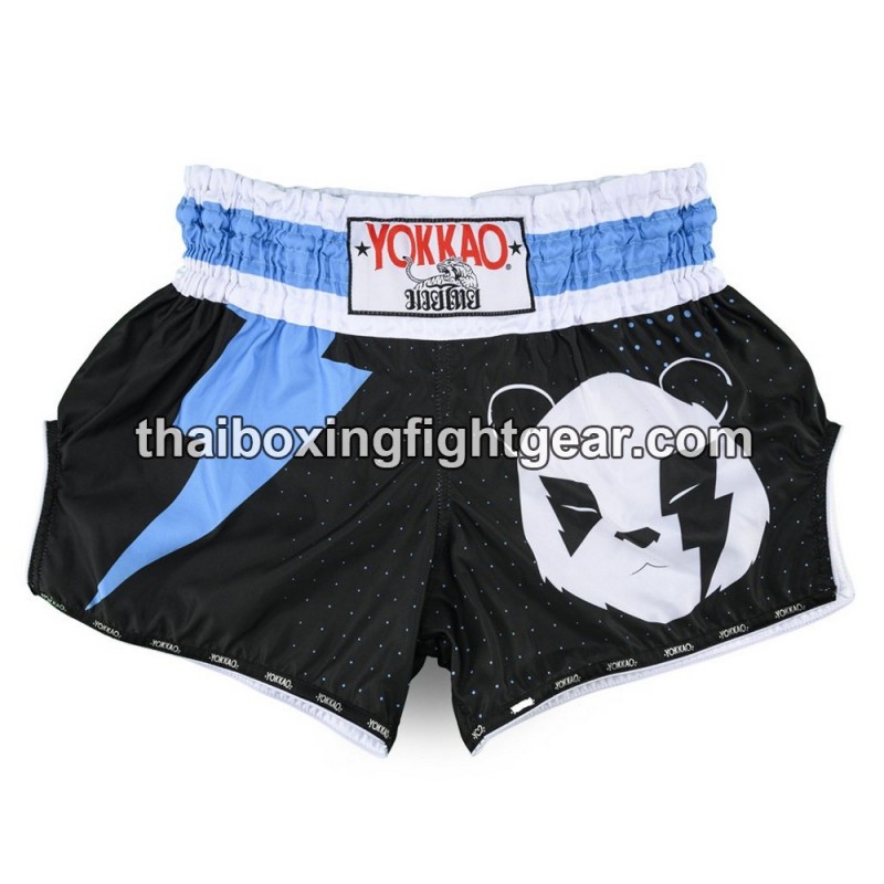 Yokkao Carbon Fit Muay Thai Gear Boxing Shorts Panda | Yokkao
