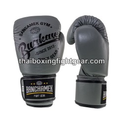Buakaw Banchamek Muay Thai Boxing Gloves W1 Grey | Muay Thai Gloves