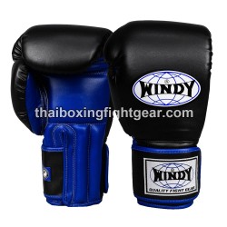 Windy Thaiboxing Gloves Pro Line Black Blue | Gloves