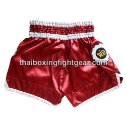 Lumpinee Muay Thai Boxing Shorts Dark Red | Muay Thai Shorts