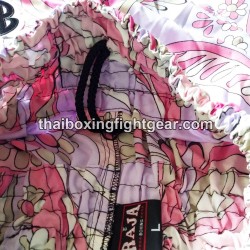 Raja Boxing Muay Thai Boxing Shorts Flower Pink | Muay Thai Shorts
