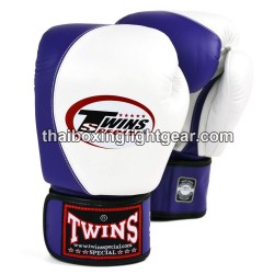 Twins BGVL8  Gloves Thaiboxing "White Purple" | Gloves