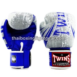 Twins FBGVL3-TW5 Gloves Muay Thaiboxing Gloves Blue White | Gloves