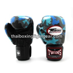 Twins FBGVL3-Army Gloves Muay Thaiboxing Gloves "Army Blue" | Gloves