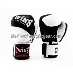 Twins BGVL10  Gloves Muay Thaiboxing Gloves Black White | Gloves
