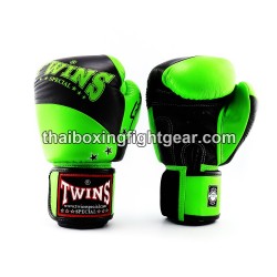 Twins BGVL10  Gloves Muay Thaiboxing Gloves Black Green | Gloves