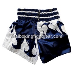 Twins Muay Thai Boxing Shorts Dark Blue White | Shorts