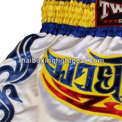 Twins Muay Thai Boxing Shorts White | Shorts