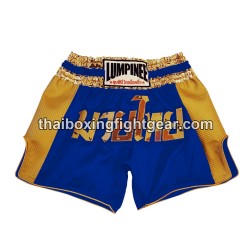 Lumpinee Muay Thai Shorts "Retro Gold" | Muay Thai Shorts