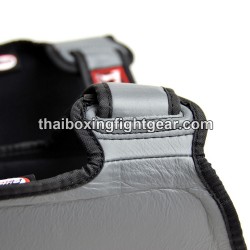 Twins SGL10 Gray Double Padded Leather Shin Pads/Guards | Protections