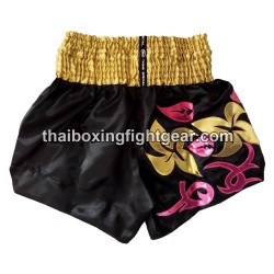 Twins Muay Thai Boxing Shorts Gold Flower | Shorts