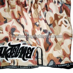 Raja Boxing Muay Thai Boxing Shorts Camo | Muay Thai Shorts