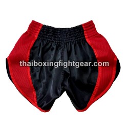 Lumpinee Muay Thai Shorts "Bat Red" | Muay Thai Shorts