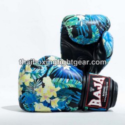 Raja Boxing Muay Thai Boxing Gloves "Yellow Flower" | Gloves