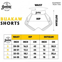 Buakaw Banchamek Muay Thai Boxing Shorts BSH4 VIRDIAN GOLD | Shorts