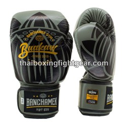 Buakaw Banchamek Muay Thai Boxing Gloves BGL-UL1 Grey | Muay Thai Gloves