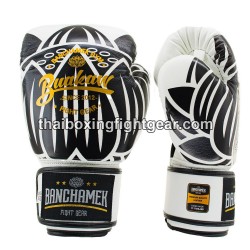 Buakaw Banchamek Muay Thai Boxing Gloves BGL-UL1 White | Muay Thai Gloves