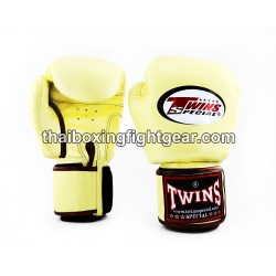 Twins Muay Thai Boxing Gloves BGVL-3  Vanila | Gloves