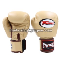 Twins Muay Thai Boxing Gloves BGVL-3 Latte | Gloves
