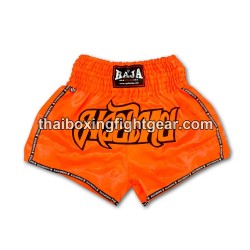 Raja Boxing Muay Thai Boxing Shorts Classic Orange | Muay Thai Shorts