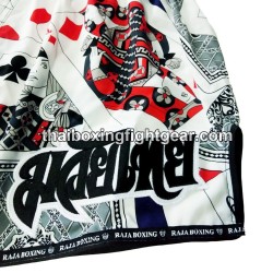 Raja Boxing Muay Thai Boxing Shorts Poker | Muay Thai Shorts
