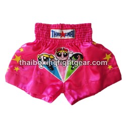 Thaismai Muay Thai Boxing Shorts "Powerpuff" Pink | Shorts