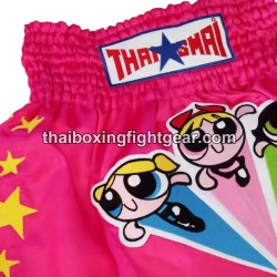 Thaismai Muay Thai Boxing Shorts "Powerpuff" Pink | Shorts