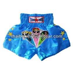 Thaismai Muay Thai Boxing Shorts "Powerpuff" Blue | Shorts