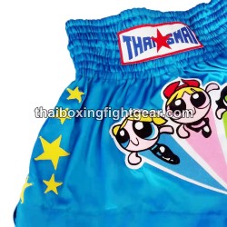 Thaismai Muay Thai Boxing Shorts "Powerpuff" Blue | Shorts