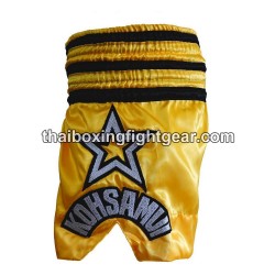 Thaismai Muay Thai Boxing Shorts "Red Bull" Yellow | Shorts
